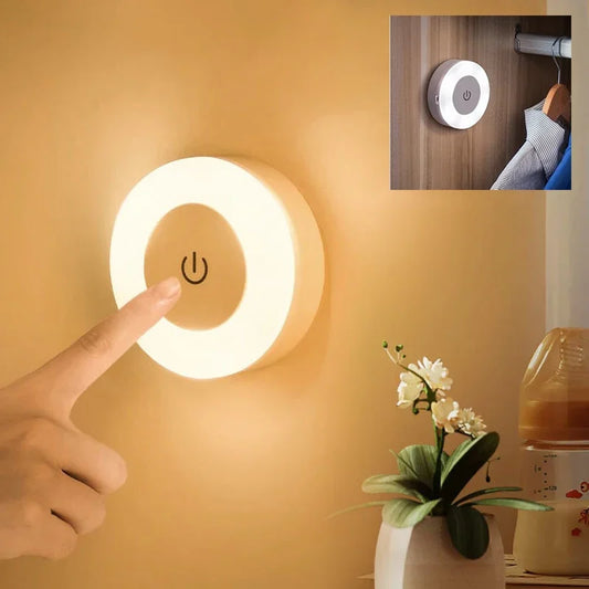 Led Light Portable USB Rechargeable Night Light for Living Room and Bedroom Lighting. Lamps Lamp Home Decorations Decor Lights