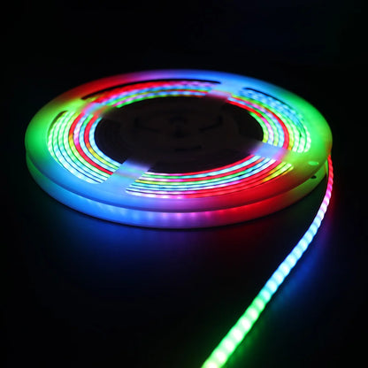 Led Strip Lights 2812b RGB Led Strip Dream Color 5mm DC5V 12V APP Control Luces Flexible Diode Decor TV Screen BackLight Pixel