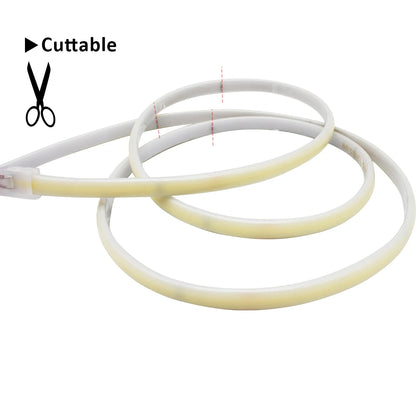 LED Strips 220V Waterproof COB LED Strip Light 240Leds/M 3000K 4000K 6000K Home Decor Flexible Ribbon Linear Lighting
